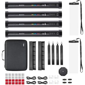Godox TL30-K4 RGB Tube Light 4-Light Kit