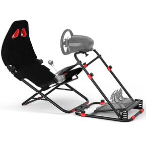 DIWANGUS Sim Racing Cockpit Split-Type Structure Racing Simulator Cockpit For Logitech G29 G920 G923 G27 G25 for Thrustmaster T248X T248 T300RS T150 458 TX Xbox PS4 PS5 Foldable Adjustable Sim