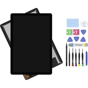10.1" LCD Screen Replacement for Lenovo Chromebook Duet CT-X636F X636 CT-X636N ZA6F 5D68C16420 CT-X636 CTX636 Display LCD Assembly Glass Touch Digitizer Premium Repair Kit (No Adhesive)