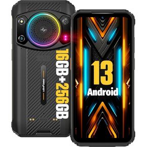 Ulefone Armor 21 Android 13 Unlocked Rugged Phone, 122dB loudest Speaker, MTK G99 16GB + 256GB Outdoor Rugged Smartphone,64MP Main Cam + 24MP Night Vision Cam, 6.58" FHD+, 9600mAh, IP68 Dual SIM