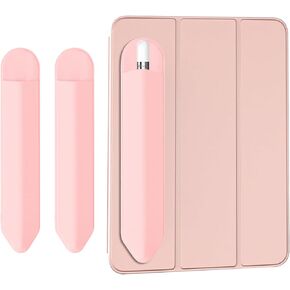 Pencil Holder Compatible with Apple Pencil Pro, Apple Pencil (USB-C), Apple Pencil 1st/2nd Generation，Elastic Pocket Pouch Adhesive Sleeve Attached to Case for Stylus Pens 2 Pack