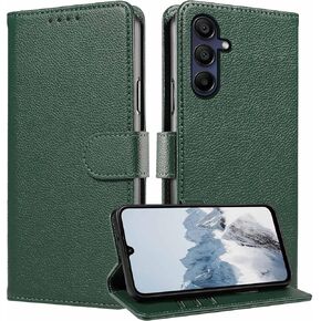 for Samsung Galaxy A15 Case Wallet, RFID Flip Folio Cover (Black) in Kuwait