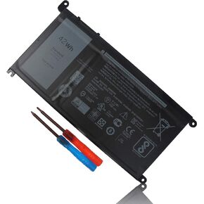 WDXOR 42WH Battery WDXOR for Dell Inspiron 15 5000 7000 7579 7573 7560 7569 7570 5565 5567 5568 5570 5578 5579 7586 13 7368 5368 5378 5379 17 5765 5767 5775 Latitude 3189 3580 P66F P58F P32E Laptop