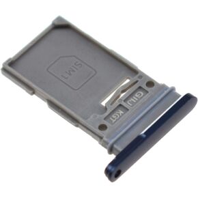 Single SIM Card Tray for Samsung Galaxy S21 FE 5G SM-G990B SIM Card Holder for SM-G990B SIM Card Slot Replacement for SM-G990U SM-G990U1 Dark Blue