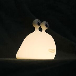 Slug Night Light,USB Rechargeable Animal Lamps Touch Control Timer and Dimmable for Breastfeeding, Cute Animal Bedside Lamp