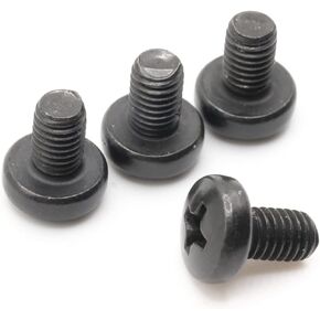 UPERFECT M3 براغي M3x6mm فيليبس برغي للشاشة المحمولة والكمبيوتر المحمول وحامل التلفزيون أو تثبيت برغي تثبيت صغير، 4 قطع in Kuwait