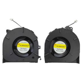 New Compatible CPU and GPU Cooling Fan for HP ZBook Studio 16 Inch ZHAN99 G9 HSN-I52 HSN-152C EG50060S1-1C140-S9A EG50060S1-1C130-S9A Series ND85C22-21E03 ND85C22-21E04 DC5V 1A