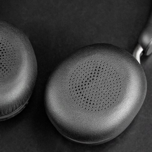 استبدال وسائد الأذن Jabra Evolve2 65 لـ Jabra Evolve2 65 (65MS 65UC USB)/Evolve2 40 (40UC 40MS USB)/Elite 45h سماعة رأس لاسلكية على الأذن، وسائد أذن لسماعات الرأس مع جلد بروتين أكثر نعومة in Kuwait
