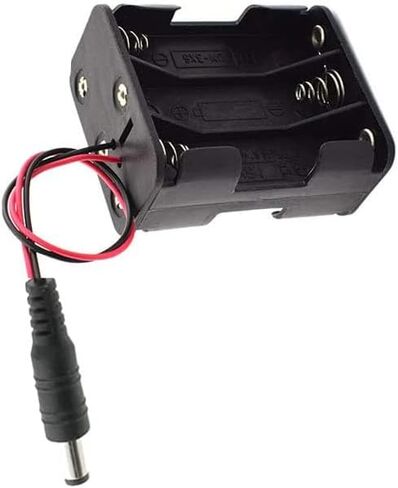6 x 1.5V (9V) AA Battery Holder 2Pcs DC Plastic Housing Two Layers AA Battery Case in Saudi Arabia