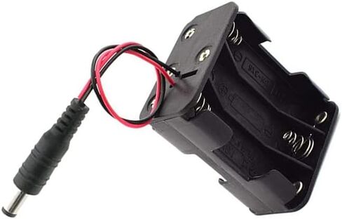 6 x 1.5V (9V) AA Battery Holder 2Pcs DC Plastic Housing Two Layers AA Battery Case in Saudi Arabia