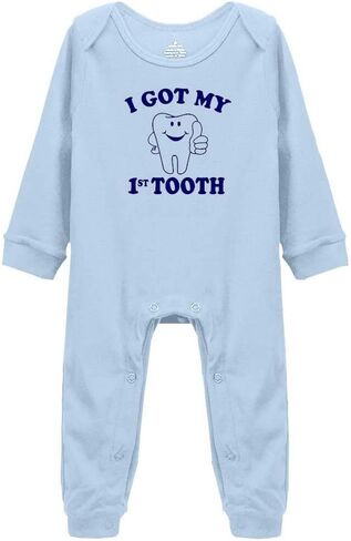 بدلة قطعة واحدة للأطفال الصغار من I Got M First Tooth للرضع in Saudi Arabia