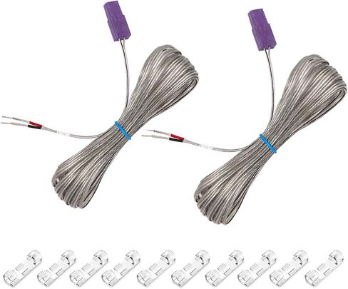 AH81-02137A أسلاك / كابل مكبر الصوت لـ Samsung HT-E3500 HT-E6500W HT-F6500W HT-F9730W HT-H5500W HT-H7730WM استبدال كابل مكبر الصوت الخلفي مع مشابك الكابل in Kuwait
