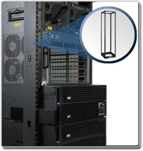 Tripp Lite 13U 4-Post Open Frame Rack, Network Equipment Rack, 1000 lb. Capacity (SR4POST13),Black in Saudi Arabia