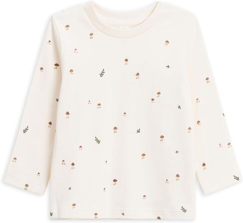 Colored Organics - Organic Cotton Toddler Long Sleeve Shirts - Baby Toddler and Kids Tops - Girls and Boys Tees in Saudi Arabia