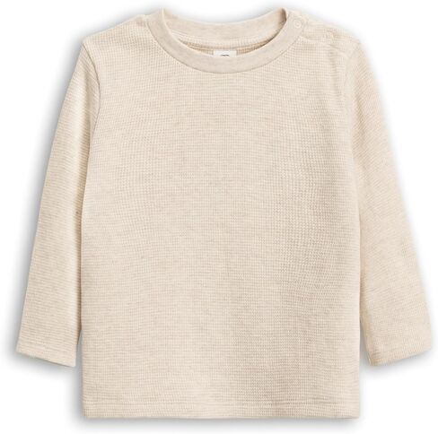 Colored Organics - Organic Cotton Toddler Long Sleeve Shirts - Baby Toddler and Kids Tops - Girls and Boys Tees in Saudi Arabia