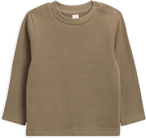 Colored Organics - Organic Cotton Toddler Long Sleeve Shirts - Baby Toddler and Kids Tops - Girls and Boys Tees in Saudi Arabia