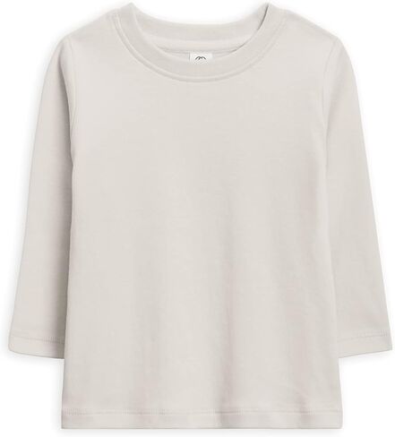 Colored Organics - Organic Cotton Toddler Long Sleeve Shirts - Baby Toddler and Kids Tops - Girls and Boys Tees in Saudi Arabia