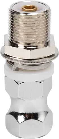 Heavy Duty SO-239 Stud Mount for CB Radio Antenna Standard 3/8 x 24 Threaded Antenna Stud Mount Adapter CB SO239 Stud Mount for Any 1/2" Hole(2 Pack in Kuwait