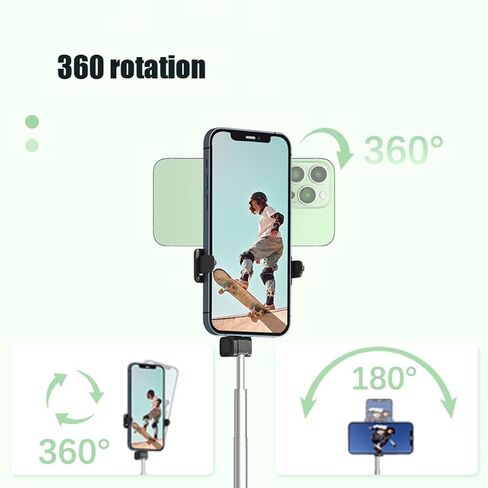 Latest 67" Phone Tripod Extendable Selfie Stick Tripod with Remote & Tripod Stand for Video Recording Upgraded Travel Tripod Stand for 15/14/13/12/11/X Series and All Android Devices in Saudi Arabia