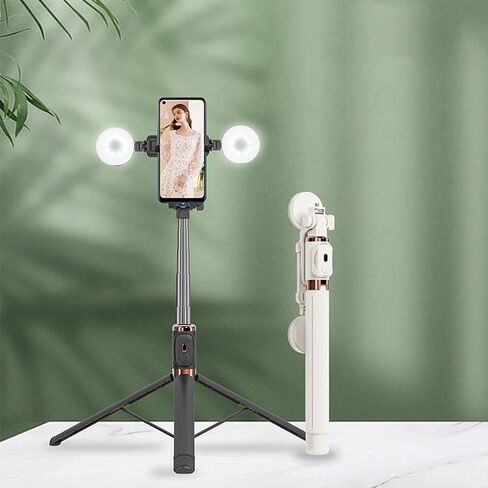 Latest 67" Phone Tripod Extendable Selfie Stick Tripod with Remote & Tripod Stand for Video Recording Upgraded Travel Tripod Stand for 15/14/13/12/11/X Series and All Android Devices in Saudi Arabia