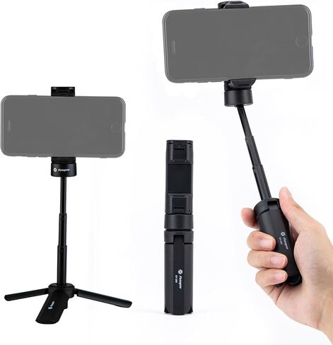 Mini Tripod Tabletop, Fotopro Phone Tripod Desktop with 360 Rotation Work at Home Mount Portable Camera Stand Holder for Phone Vlogging in Saudi Arabia