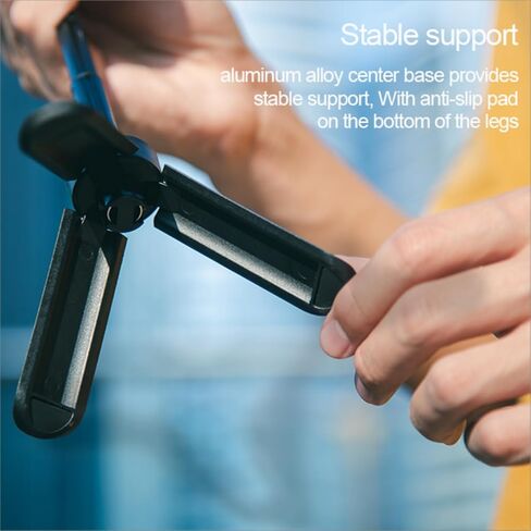 Mini Tripod Tabletop, Fotopro Phone Tripod Desktop with 360 Rotation Work at Home Mount Portable Camera Stand Holder for Phone Vlogging in Saudi Arabia