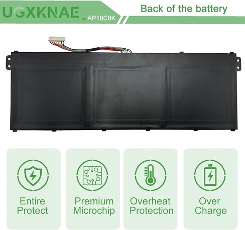 AP18C8K Laptop Battery for Acer Swift 3 SF314-42 SF314-57 SF314-58 SF314-59 Aspire 5 A514-52 A514-54 A514-54G A515-56 A515-56T Aspire 7 A715-42G Spin 3 SP314-21N SP314-54N Series HSTNN-DB9Q in Kuwait