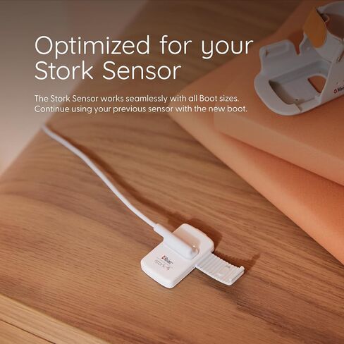 Masimo Stork Boot - Soft, Flexible, Medical-Grade Silicone - Easy to Clean - Works with Stork Vitals and Vitals+ in Saudi Arabia