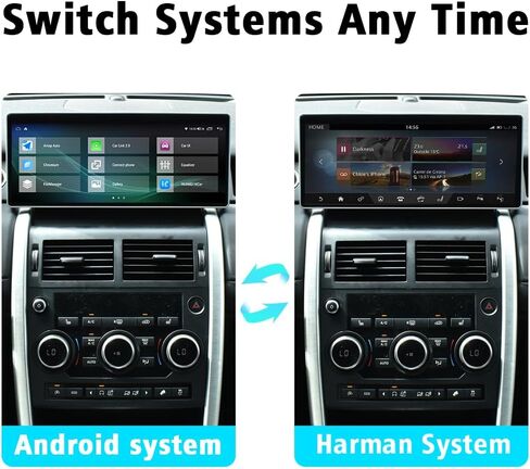 Android Car Radio for Land Rover Discovery Sport L550 2015-2019 Multimedia Player 12.3Inch Touch Screen Auto Stereo GPS Navigation (for Harman system) in Saudi Arabia