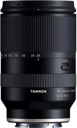 Tamron 28-200mm f/2.8-5.6 Di III RXD Lens for Sony E with Basic Accessory Bundle - Includes: SD Ultra 64GB Memory Card, Manufacturer’s Accessories & Microfiber Cloth, TA28200E128 in Saudi Arabia