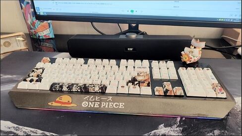Computer keyborads PBT Dye Upgrade 68 Keycap Set Profile Keycaps Keyset with Puller for Cherry Mx Gateron Kailh Switch Mechanical Keyboard Japanese Anime Series (2) in Saudi Arabia