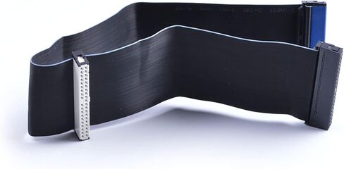 2 قطعة 40 دبوس 39 فتحة منفذ متوازي 80 سلك UDMA 66/100 IDE 2 كابل محرك، متوافق مع DVD، CD، PC 43 سم/16.9 بوصة in Kuwait