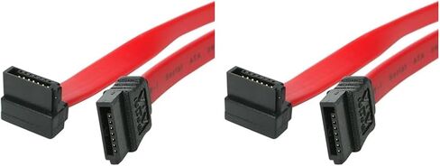 StarTech.com كابل SATA 12 بوصة إلى الزاوية اليمنى SATA Serial ATA (SATA12RA1) in Saudi Arabia