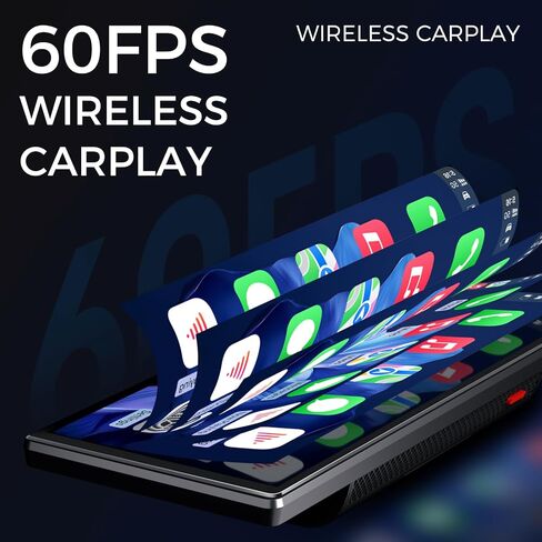 Portable 10.26" Wireless CarPlay & Android Auto Screen for Car - Voice Control, GPS Navigation, Bluetooth,AUX,HD Touchscreen, AirPlay, Car Stereo，Four Sounding Ways in Saudi Arabia