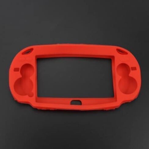 Silicone Cover Rubber Case Shell Soft Protector Cover Case Skin for PS Vita 1000 PSV 1000 PSV1000 (Black) in Saudi Arabia