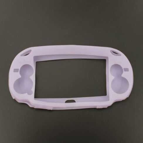 Silicone Cover Rubber Case Shell Soft Protector Cover Case Skin for PS Vita 1000 PSV 1000 PSV1000 (Black) in Saudi Arabia
