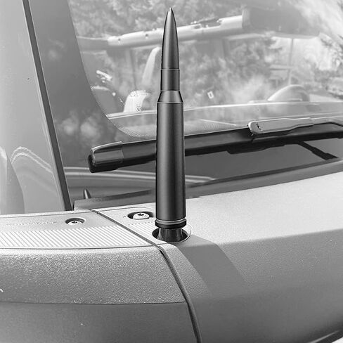 صاري بديل هوائي قصير 5 بوصة لسيارة Chevy Silverado 1500 2500 3500 (2006-2024)، GMC Sierra 1500 2500 3500 (1999-2024)، هوائي Chevy Silverado، هوائي لـ GMC Sierra in Saudi Arabia