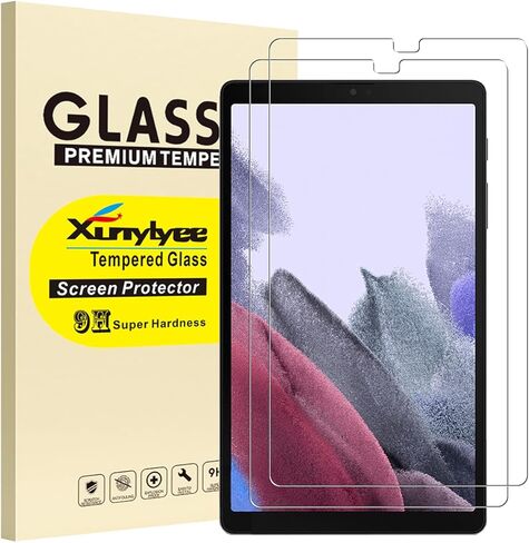 عبوتان، واقي شاشة لجهاز Samsung Galaxy Tab A7 Lite مقاس 8.7 بوصة، طبقة من الزجاج المقوى خالية من الفقاعات in Kuwait