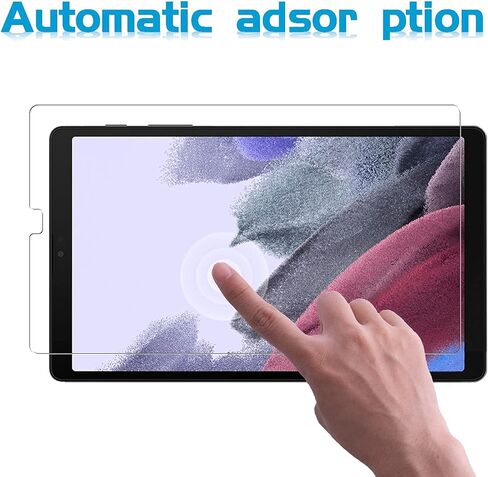 عبوتان، واقي شاشة لجهاز Samsung Galaxy Tab A7 Lite مقاس 8.7 بوصة، طبقة من الزجاج المقوى خالية من الفقاعات in Kuwait