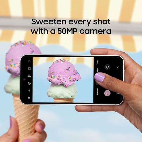 Samsung Galaxy S23 Fan Edition(FE) 5G (SM-S711B/DS) ثنائي الشريحة، 256 جيجابايت + 8 جيجابايت، مفتوح من المصنع، إصدار عالمي - بدون ضمان - (أرجواني) in Kuwait