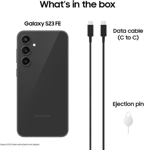 Samsung Galaxy S23 Fan Edition(FE) 5G (SM-S711B/DS) ثنائي الشريحة، 256 جيجابايت + 8 جيجابايت، مفتوح من المصنع، إصدار عالمي - بدون ضمان - (أرجواني) in Kuwait