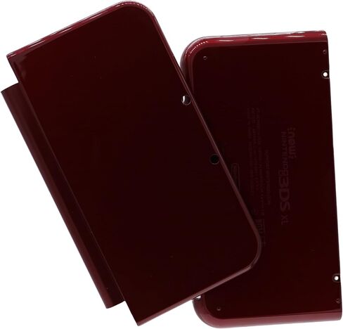 Deal4GO Front & Back Housing Case Shell Top & Bottom Cover Plate Replacement for New 3DS XL/New 3DS LL (2015 USA Edition) - RED in Saudi Arabia