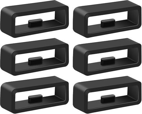 Meliya 6-Pack Watch Band Loop for Disney Magic Band/Magic Band 2.0/Magic Band+, Silicone Band Keeper Security Loop/Holder/Retainer/Fastener Rings for Disney Magic Band in Saudi Arabia