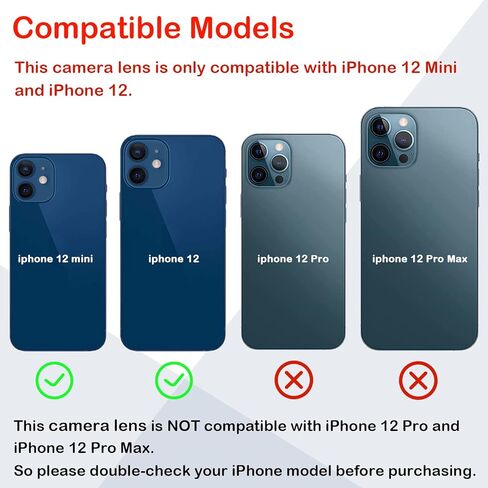 Original OEM Back Rear Camera Glass Lens Replacement for iPhone 15 Pro Max 6.7-inches with Adhesive Preinstalled and Repair Tools Set in Kuwait