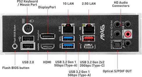 MSI MAG Tomahawk AMD B550 Socket AM4 ATX DDR4-SDRAM Motherboard in Saudi Arabia