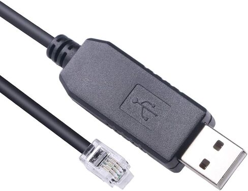 Meade 505 ETX-90 ETX-125 LXD75 LX80 LX90 Control Connector Cable Meade 497 Autostar and AudioStar Equipped Models 254 Upgrade Cable DB9 to RS232 4P4C Cable 6ft (DB9-4P4C-6ft)… in Saudi Arabia