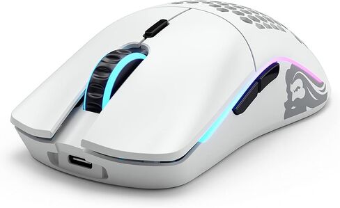 ماوس الألعاب اللاسلكي Glorious Model O Minus، ماوس الألعاب RGB (أبيض غير لامع) in Kuwait
