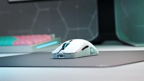 ماوس الألعاب اللاسلكي Glorious Model O Minus، ماوس الألعاب RGB (أبيض غير لامع) in Kuwait