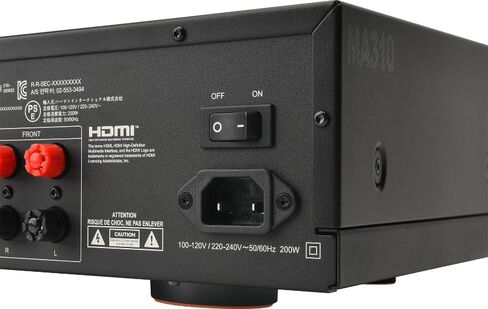 JBL MA310-5.2 Channel 4K AV Receiver 60W (Black) in Saudi Arabia