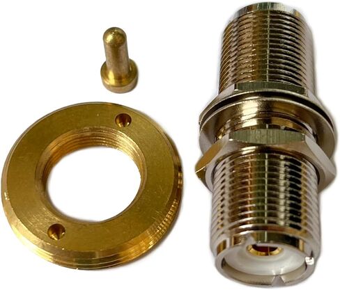 NMO Mount to SO-239 UHF Female Adaptor Connector Adapter NMO Mount Connect Vehicle for VHF UHF Ham Two Way Radio Antenna in Saudi Arabia